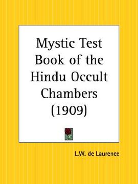 portada mystic test book of the hindu occult chambers (en Inglés)