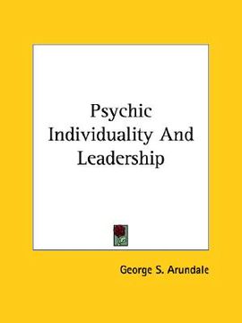 portada psychic individuality and leadership (in English)