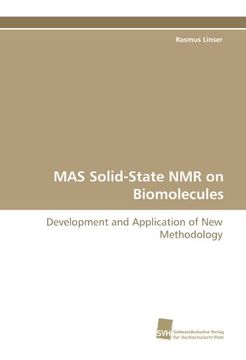 portada Mas Solid-State nmr on Biomolecules (en Inglés)
