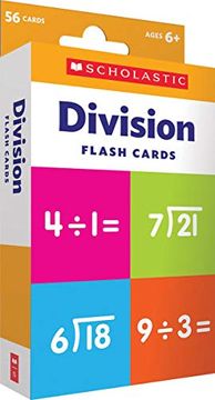 portada Division Flash Cards (en Inglés)