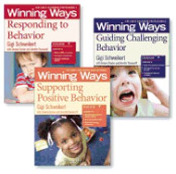 portada Supporting Positive Behavior, Responding to Behavior, Guiding Challenging Behavior [Assorted Pack]: Winning Ways for Early Childhood Professionals (en Inglés)