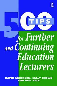 portada 500 Tips for Further and Continuing Education Lecturers (in English)
