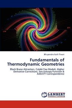 portada fundamentals of thermodynamic geometries (en Inglés)