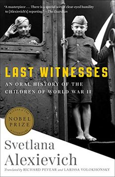 portada Last Witnesses: An Oral History of the Children of World war ii (en Inglés)
