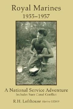 portada royal marines 1955-1957: a national service adventure (en Inglés)