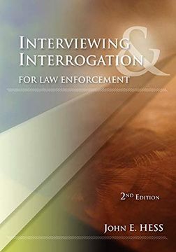 portada Interviewing and Interrogation for law Enforcement, Second Edition 