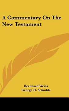portada a commentary on the new testament (en Inglés)