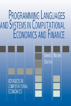 portada programming languages and systems in computational economics and finance (en Inglés)