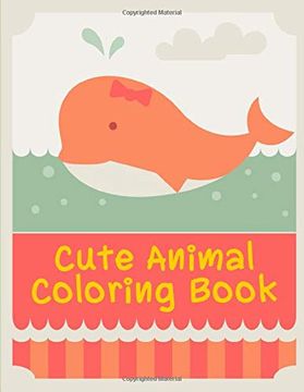 portada Cute Animal Coloring Book: Detailed Designs for Relaxation & Mindfulness (American Animals) (en Inglés)