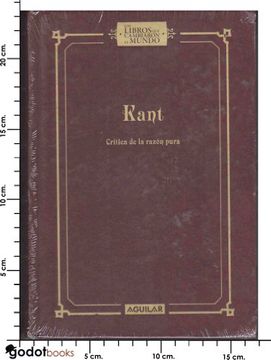 portada Critica de la Razon Pura Kant y Otros ed Aguilar