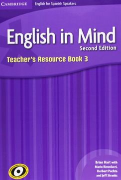 portada English in Mind for Spanish Speakers 3 Teacher's Resource Book with Class Audio CDs (4) (en Inglés)