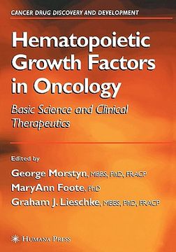 portada hematopoietic growth factors in oncology (en Inglés)