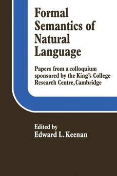 portada Formal Semantics of Natural Language (en Inglés)