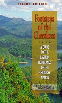 portada Footsteps of the Cherokees: A Guide to the Eastern Homelands of the Cherokee Nation (en Inglés)