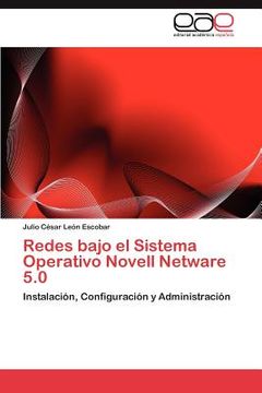 portada redes bajo el sistema operativo novell netware 5.0 (en Inglés)