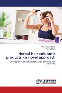 portada Herbal Hair colorants products - a novel approach (en Inglés)