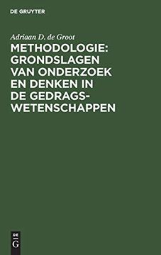 portada Methodologie: Grondslagen van Onderzoek en Denken in de Gedragswetenschappen (in English)