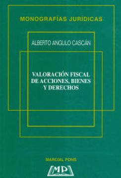 portada Valoracion, Fiscal de Acciones, Bienes y Derechos (in Spanish)