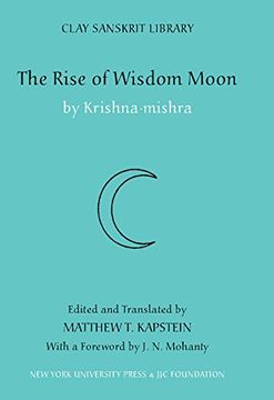 portada The Rise of Wisdom Moon (Clay Sanskrit Library) 