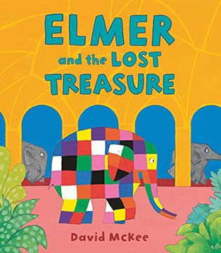 portada Elmer and the Lost Treasure (Elmer Picture Books, 28) (in English)