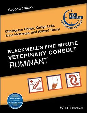 portada Blackwell's Five-Minute Veterinary Consult: Ruminant (en Inglés)