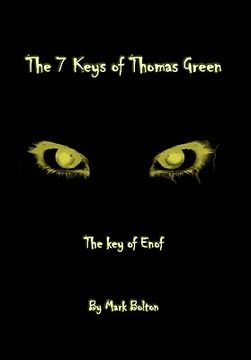 portada the 7 keys of thomas green (en Inglés)