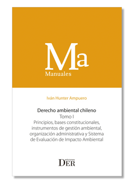 portada Derecho Ambiental Chileno. Tomo I (in Spanish)