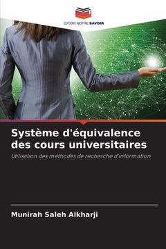 portada Système d'équivalence des cours universitaires (en Francés)