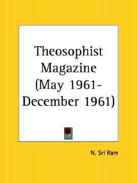 portada theosophist magazine may 1961-december 1961 (en Inglés)