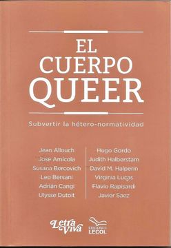 portada Cuerpo Queer, El 2º Reimpresión