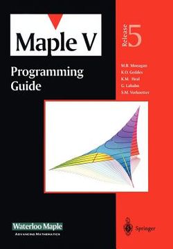 portada maple v programming guide: for release 5 (en Inglés)
