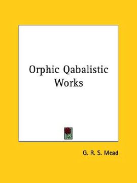portada orphic qabalistic works (in English)