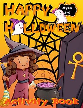 portada Happy Halloween Activity Book for Kids 