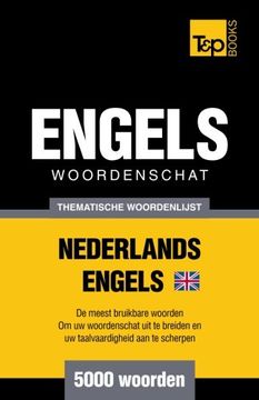 portada Thematische woordenschat Nederlands-Brits-Engels - 5000 woorden (Dutch Edition)