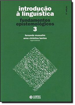 portada Introdução à Linguística - Volume 3. Fundamentos Epistemológicos (Em Portuguese do Brasil)
