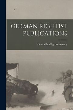portada German Rightist Publications (en Inglés)