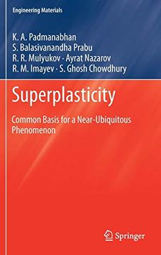 portada Superplasticity: Common Basis for a Near-Ubiquitous Phenomenon (Engineering Materials) (in English)