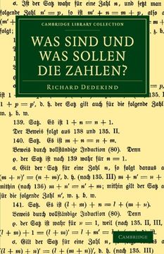 portada Was Sind und was Sollen die Zahlen? (in German)