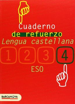 portada Cuaderno de refuerzo de lengua castellana 4 (Materials Educatius - Eso - Lengua Castellana)