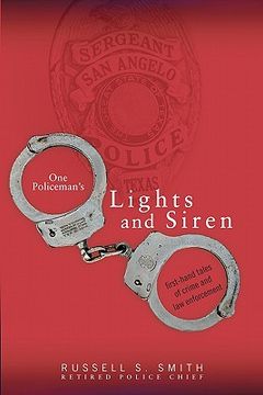 portada one policeman's lights and siren (en Inglés)