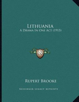 portada lithuania: a drama in one act (1915) (en Inglés)