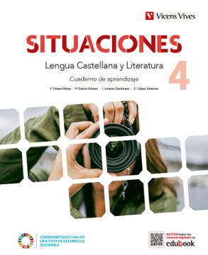 portada Lengua Castellana y Literatura 4º eso Cuaderno de Aprendizaje Situaciones mec