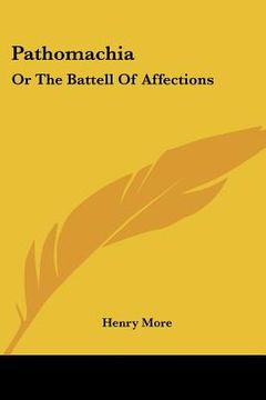 portada pathomachia: or the battell of affections: shadowed by a feigned siege of the city pathopolis (1887) (en Inglés)