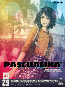 portada Pascualina Overexposed: Agenda y Novela Gráfica 2024