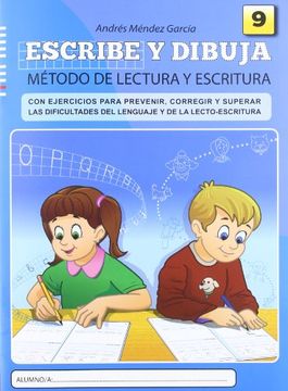 portada Escribe y dibuja: Cuaderno 9 (in Spanish)
