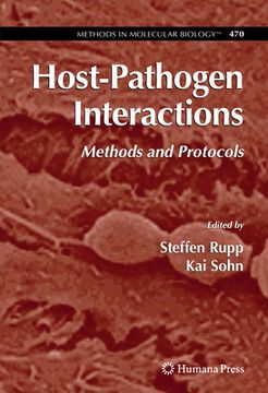 portada Host-Pathogen Interactions: Methods and Protocols (en Inglés)