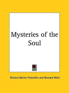 portada mysteries of the soul (en Inglés)