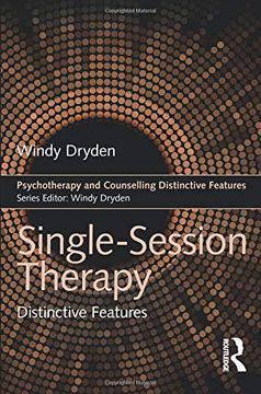 portada Single-Session Therapy (Psychotherapy and Counselling Distinctive Features) (in English)