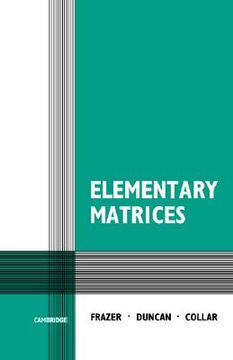 portada Elementary Matrices 