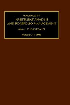 portada advances in investment analysis and portfolio management